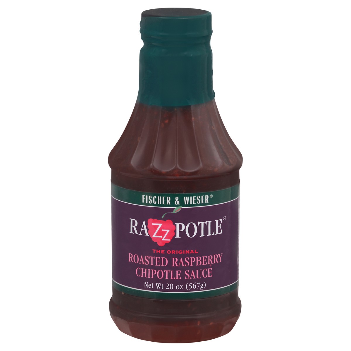 slide 9 of 13, Fischer & Wieser Razzpotle The Original Roasted Raspberry Chipotle Sauce 20 oz Bottle, 20 oz