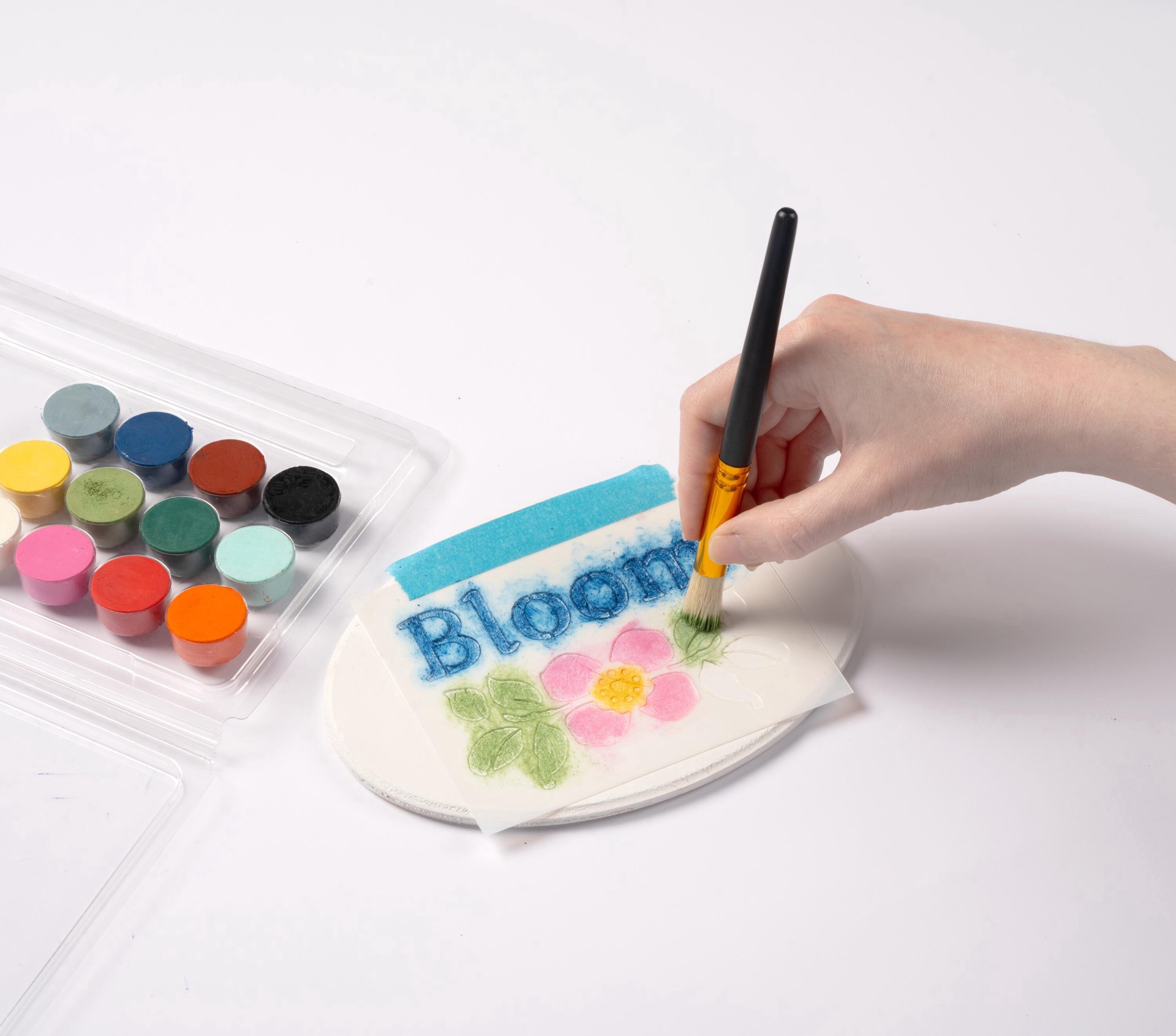 slide 4 of 5, Stencil Creme Set By Craft Smart, 0.167 fl oz