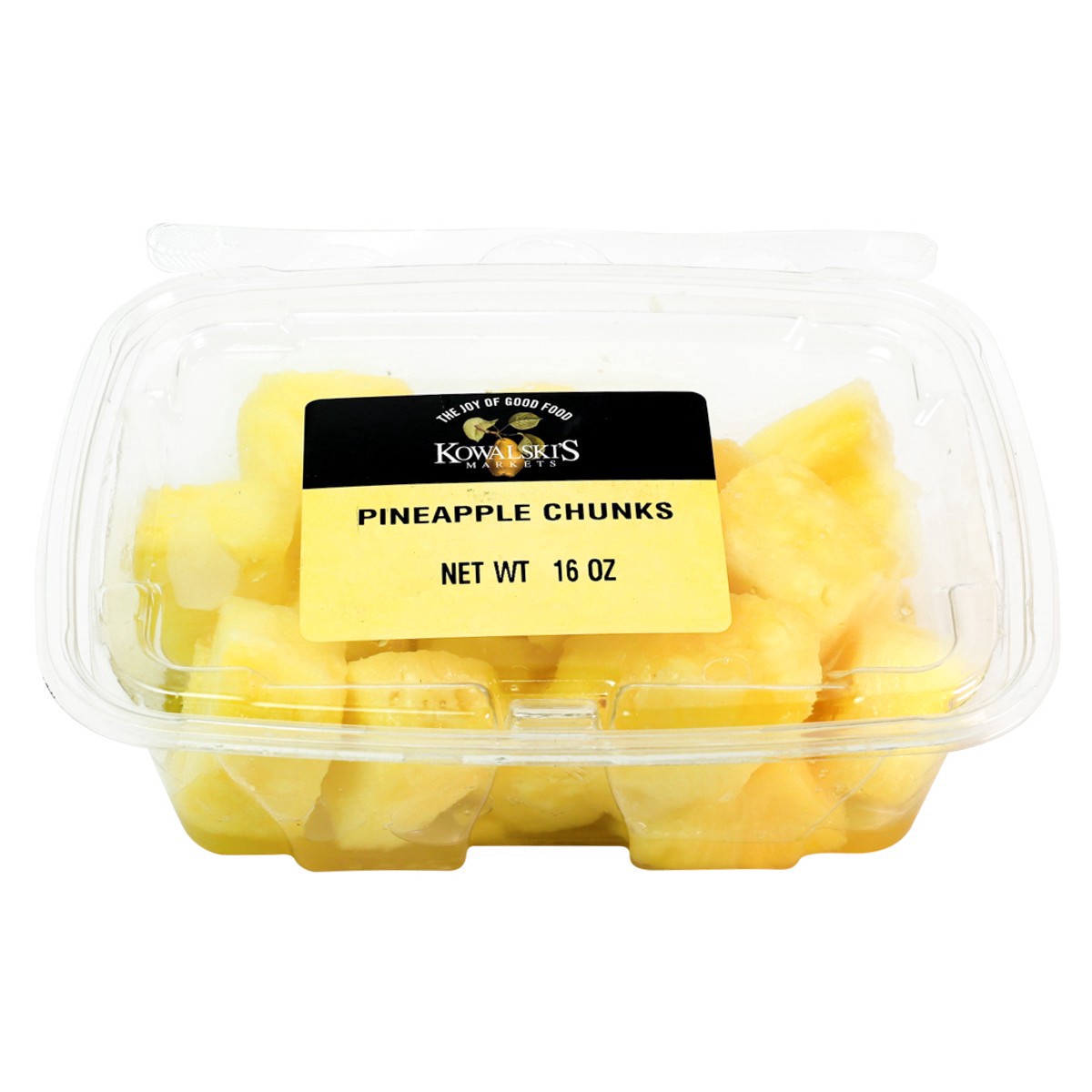 slide 1 of 1, Kowalski's Pineapple Chunks, 16 oz