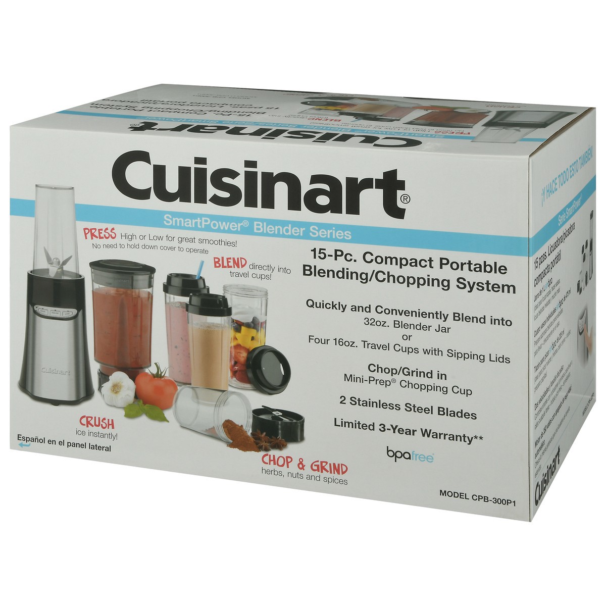 slide 5 of 9, Cuisinart Power Compact Blender, 1 ct