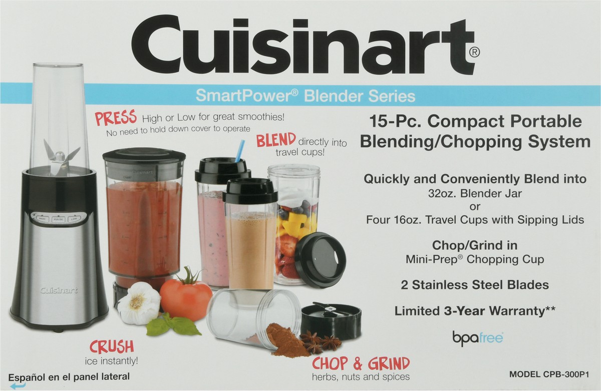 slide 6 of 9, Cuisinart Power Compact Blender, 1 ct