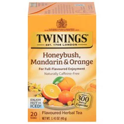 Twinings Tea Honey Mandarin And Orange - 20 ct