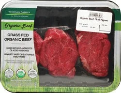 Jackie & Sons Organic Beef, Grass-Fed Tenderloin Steak