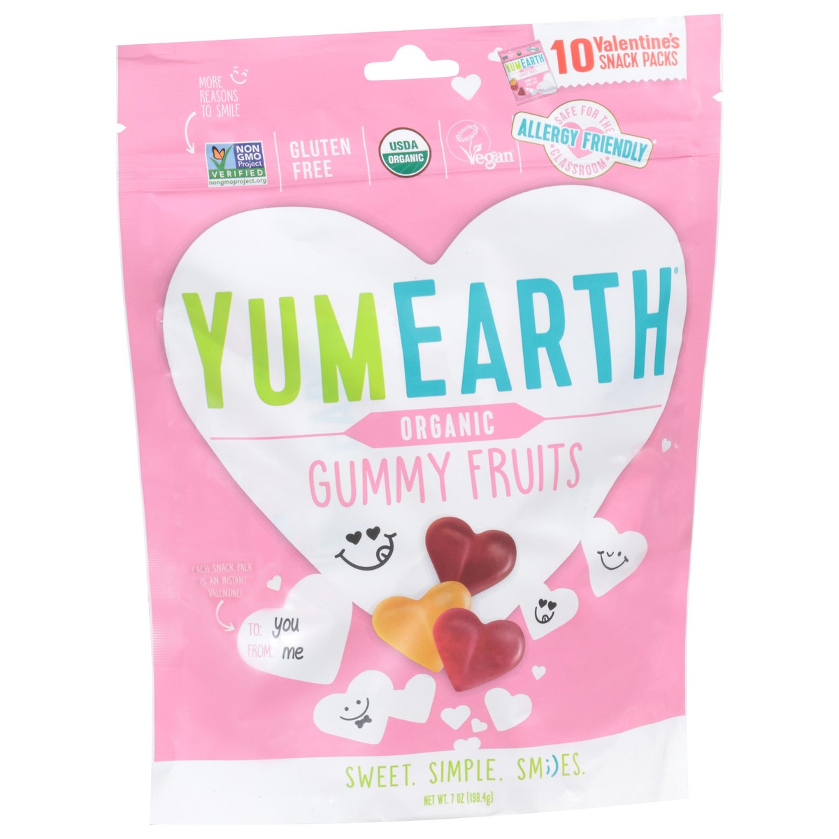 slide 5 of 13, YumEarth 10 Snack Packs Organic Gummy Fruits 10 ea, 10 ct