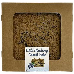 Blueberry Crumb Cake 8 Inch - 20 OZ