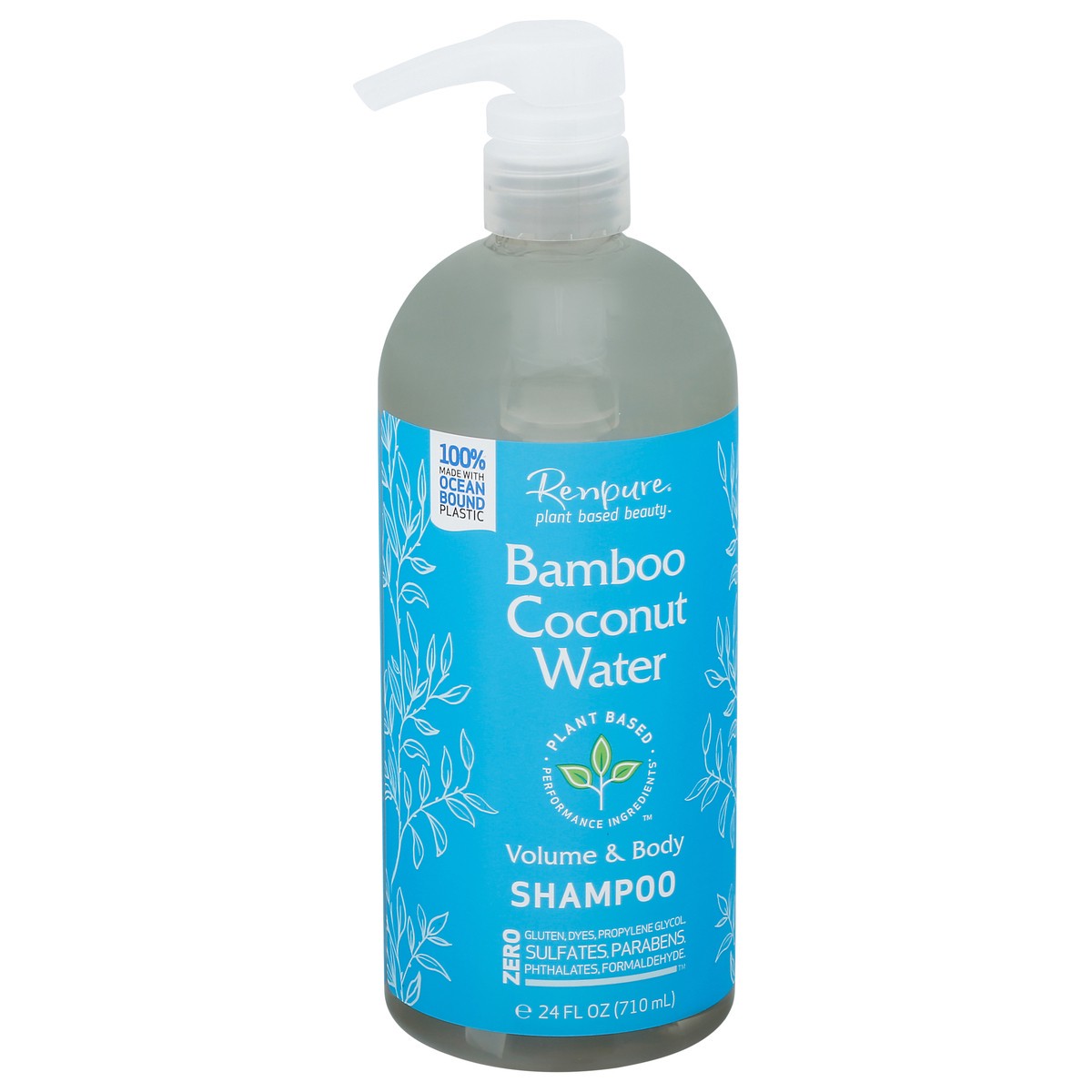 slide 8 of 13, Renpure Bamboo Coconut Water Shampoo, 24 oz