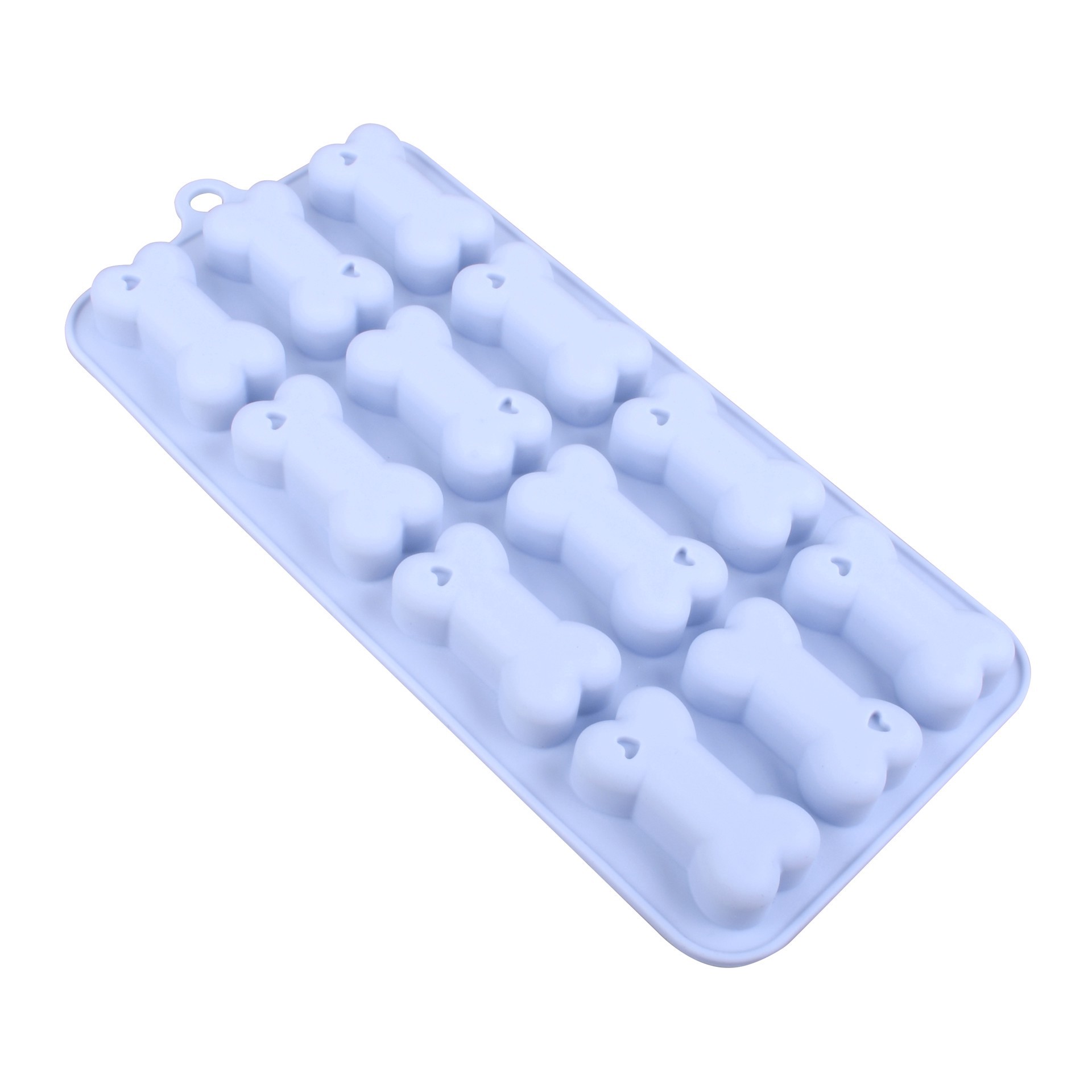 slide 4 of 4, Dog Bones Silicone Candy Mold By Makery, 8.87 in x 0.59 in