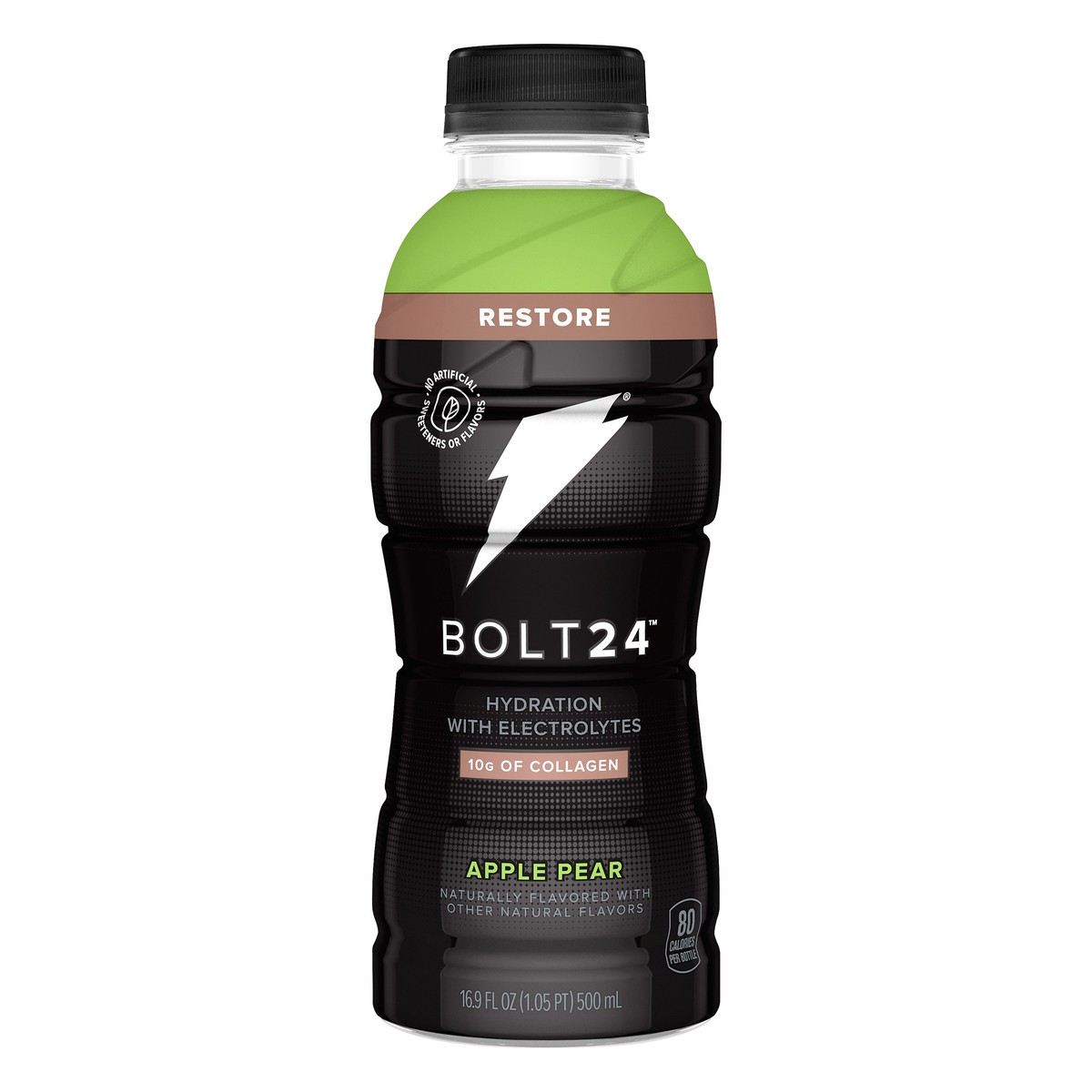 slide 1 of 3, Bolt24 Restore Apple Pear Hydration Drink 16.9 oz, 16.9 fl oz