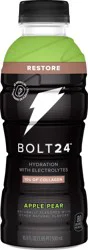 Bolt24 Restore Apple Pear Hydration Drink - 16.9 fl oz