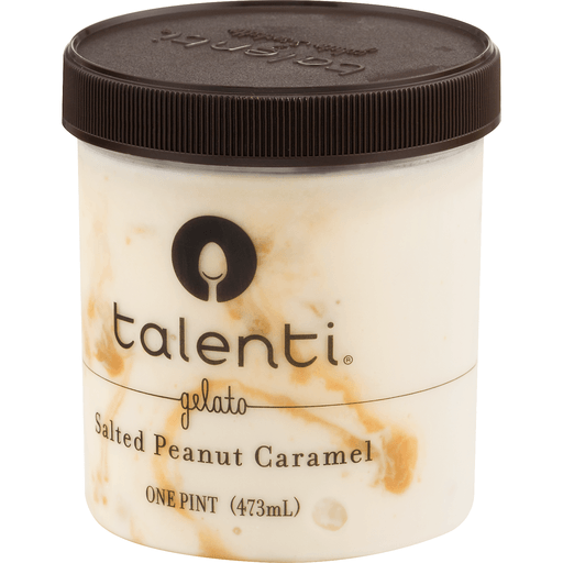 slide 3 of 9, Talenti Gelato, Salted Peanut Caramel, 16 oz