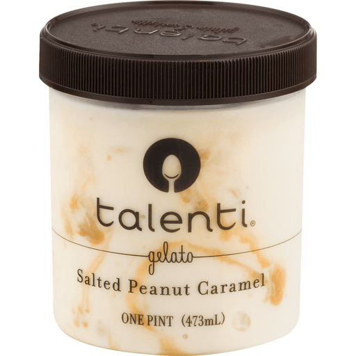 slide 1 of 9, Talenti Gelato, Salted Peanut Caramel, 16 oz