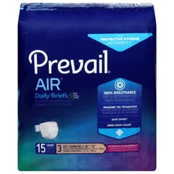 Prevail Air Ultimate Plus Size 3 (58-73 Inch) Daily Briefs - 15 Each