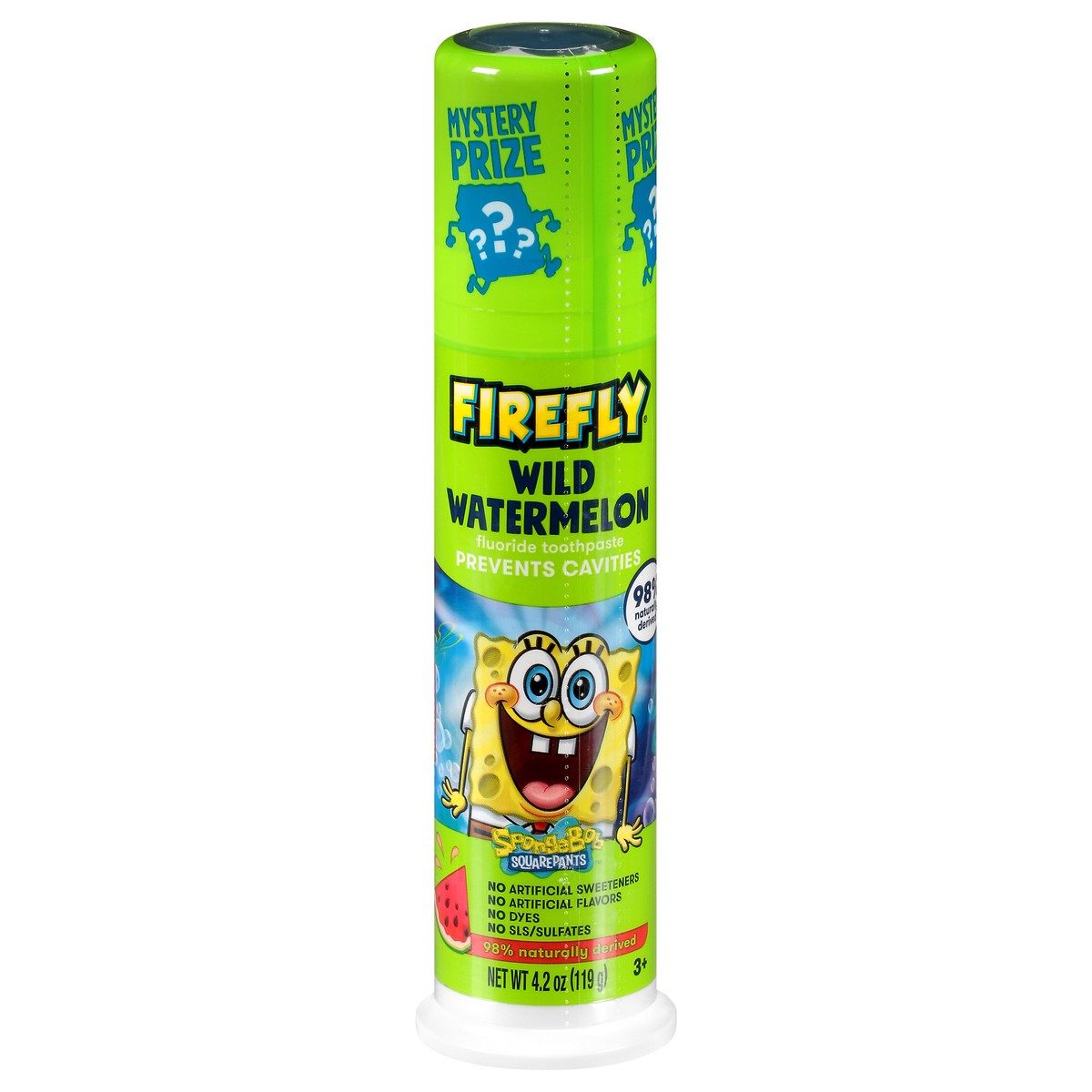 slide 6 of 12, Firefly Sponge Bob Toothpaste Watermelon, 4.2 oz