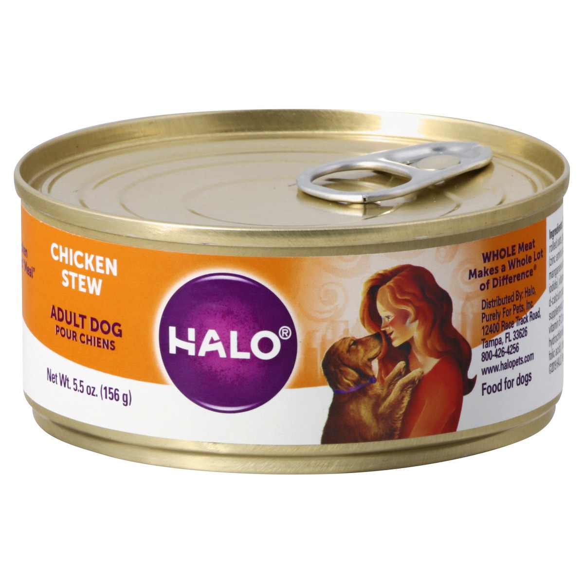 slide 2 of 12, Halo Adult Dog Chicken Stew Food for Dogs 5.5 oz, 5.5 oz