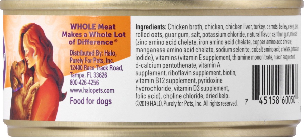 slide 6 of 12, Halo Adult Dog Chicken Stew Food for Dogs 5.5 oz, 5.5 oz