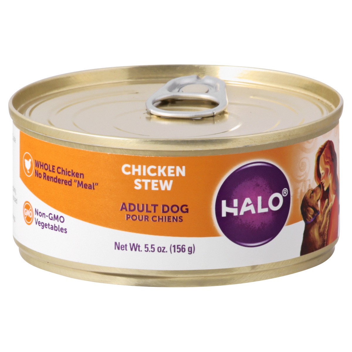 slide 9 of 12, Halo Adult Dog Chicken Stew Food for Dogs 5.5 oz, 5.5 oz
