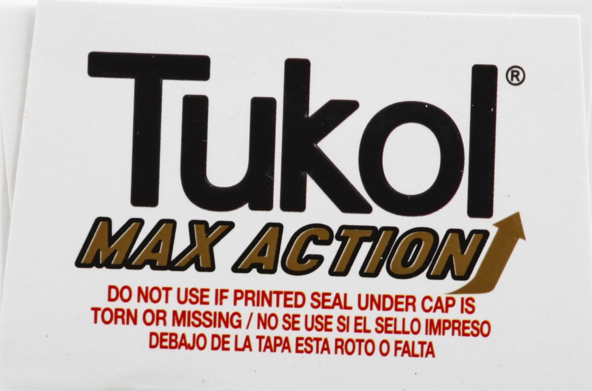 slide 8 of 9, Tukol Ages 12+ Max Action Severe Cough & Congestion 6 fl oz, 6 fl oz