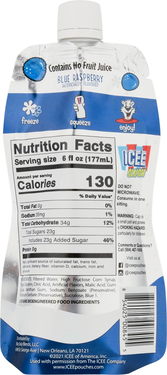 slide 13 of 13, Ice Blue Raspberry Slush 6 fl oz, 6 fl oz