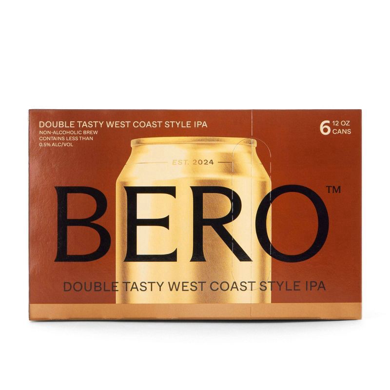 slide 1 of 6, Bero N/a Double Tasty Wc Ipa, 6 ct; 12 oz