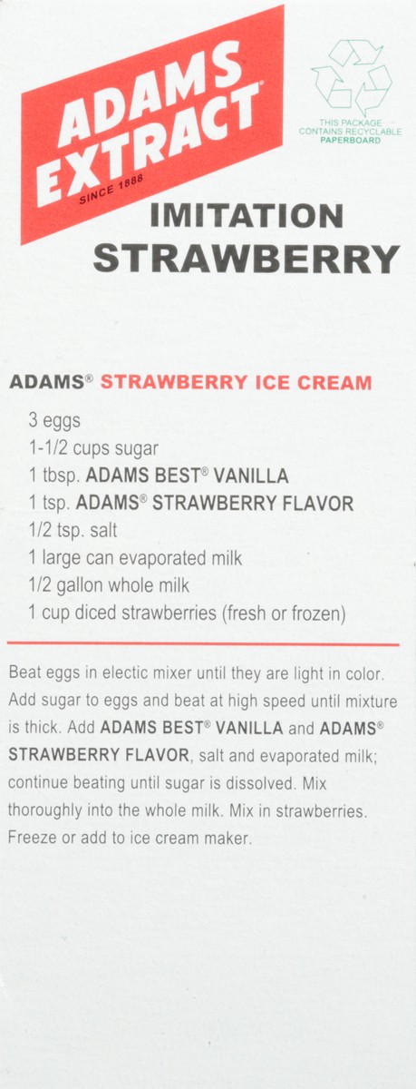 slide 4 of 13, Adams Extract Strawberry Imitation 1.5 fl oz, 1.5 fl oz