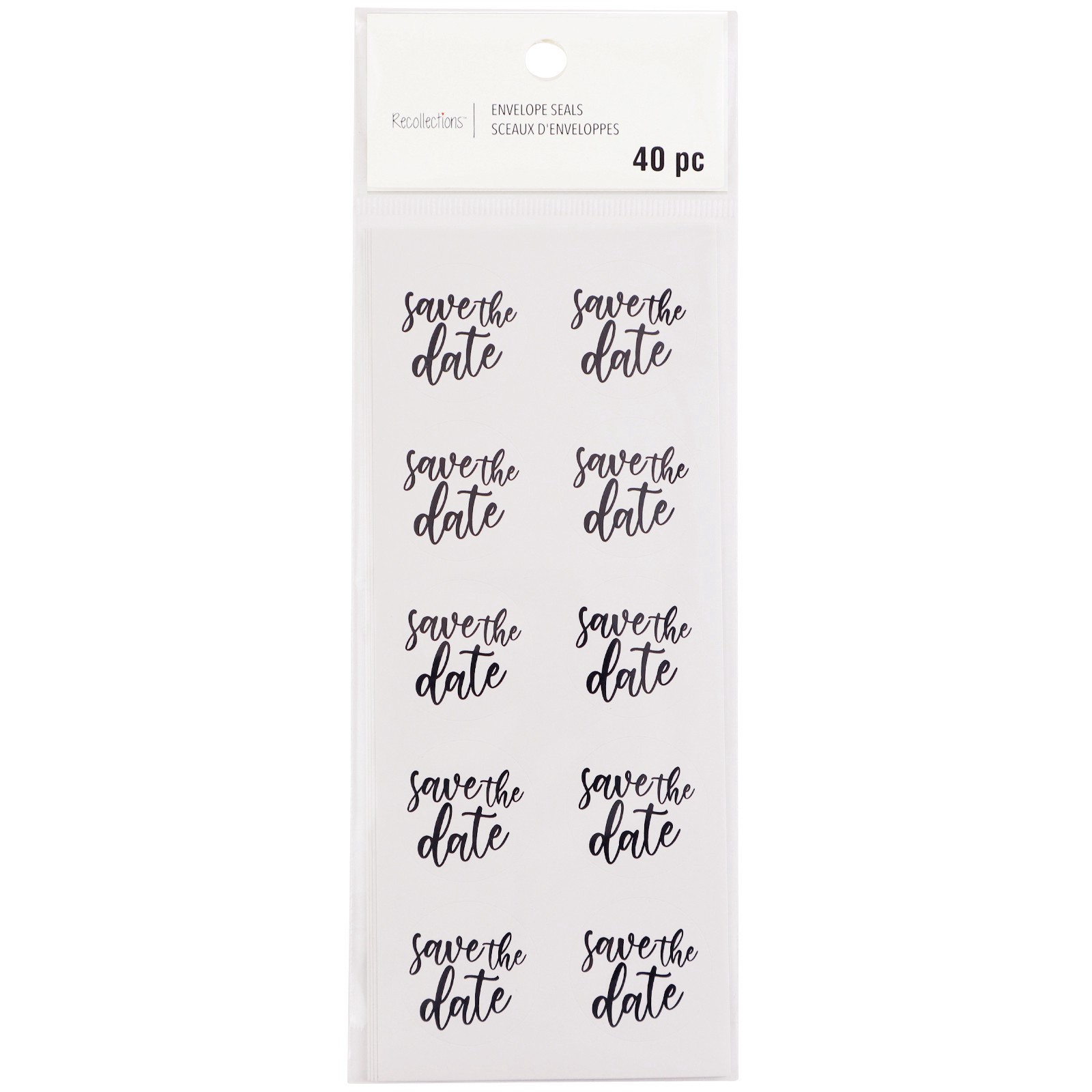 slide 6 of 6, Save The Date Envelope Seals By Recollections, 1 ct