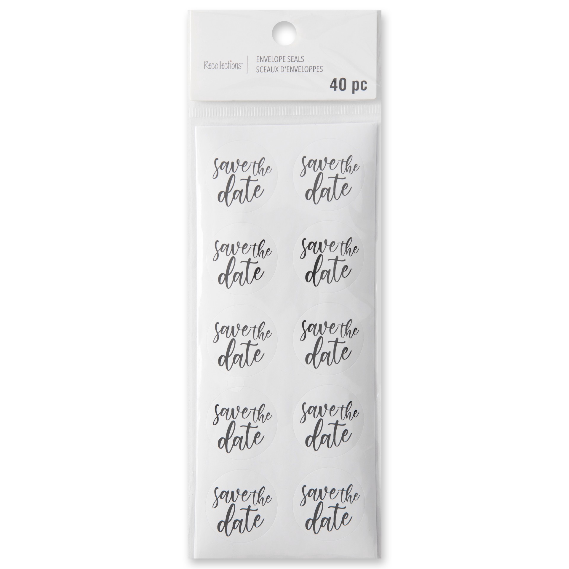 slide 4 of 6, Save The Date Envelope Seals By Recollections, 1 ct