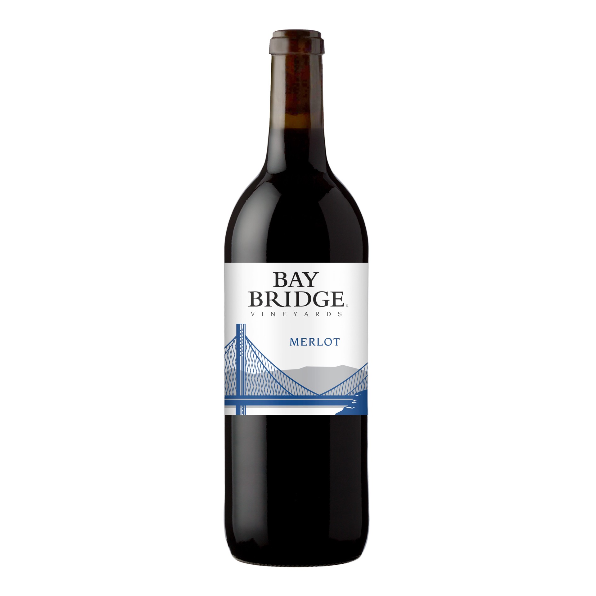 slide 1 of 4, Bay Bridge Vineyards Merlot Red Wine - 750ml, American, 750 ml