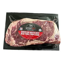 Authenticity Provisions Wagyu Beef New York Strip Steak - 12 Oz