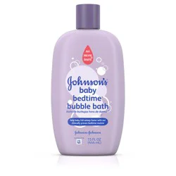 Johnson's Bubble Bath, Mild Cleanser, 15 Fl. Oz.