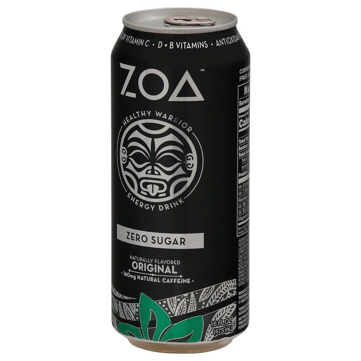 slide 3 of 9, ZOA Zero Sugar, 12 fl oz