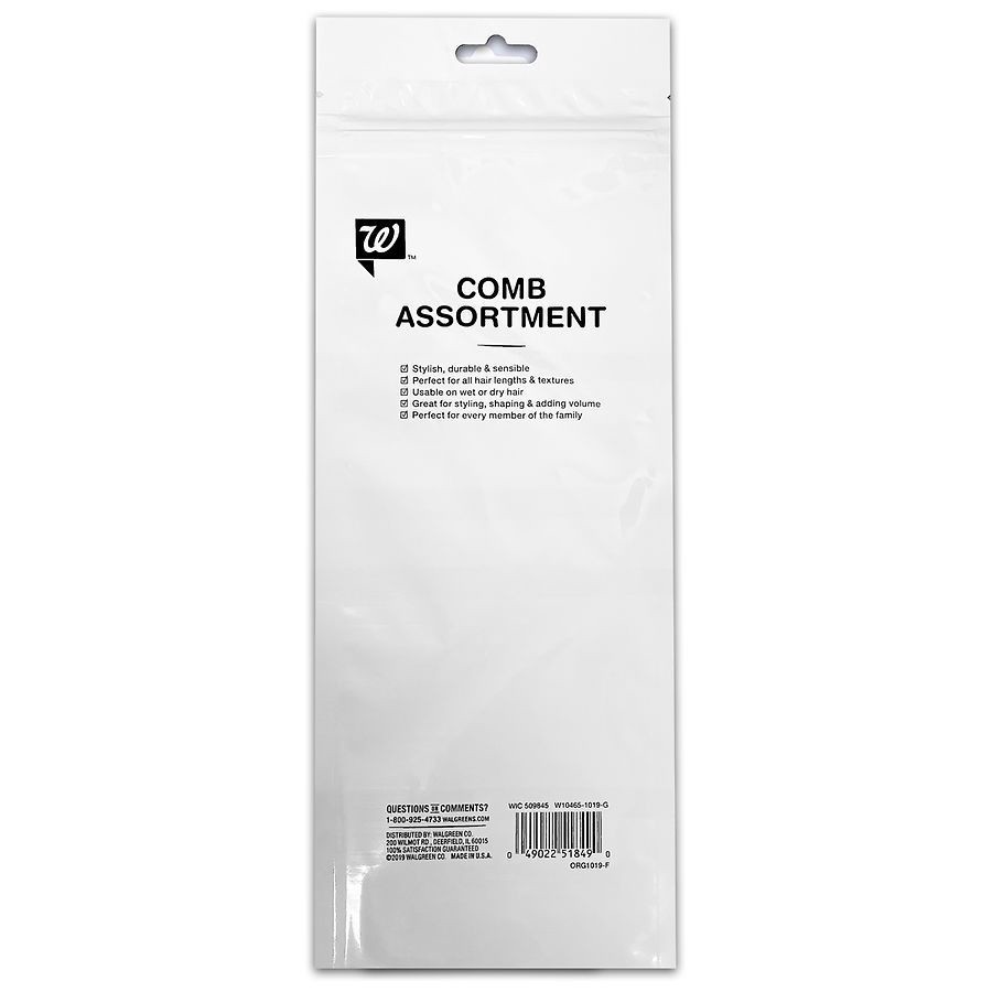 slide 2 of 2, Walgreens Beauty Family Comb Pack, 20 ct