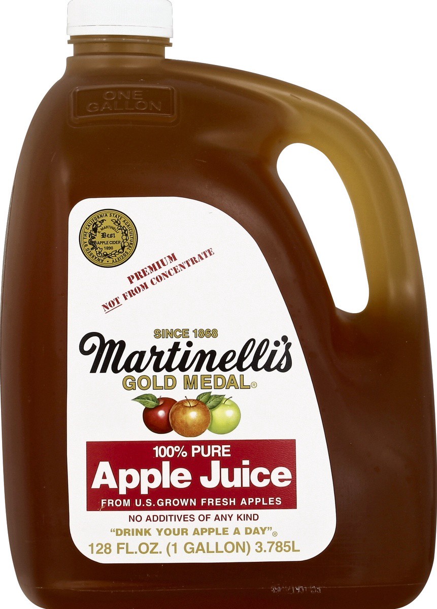 slide 4 of 4, Martinelli's 100% Juice, 128.0 oz