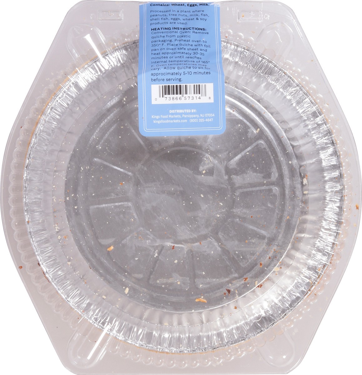 slide 10 of 13, Quiche Broccoli Cheddar - 28 OZ, 28 oz