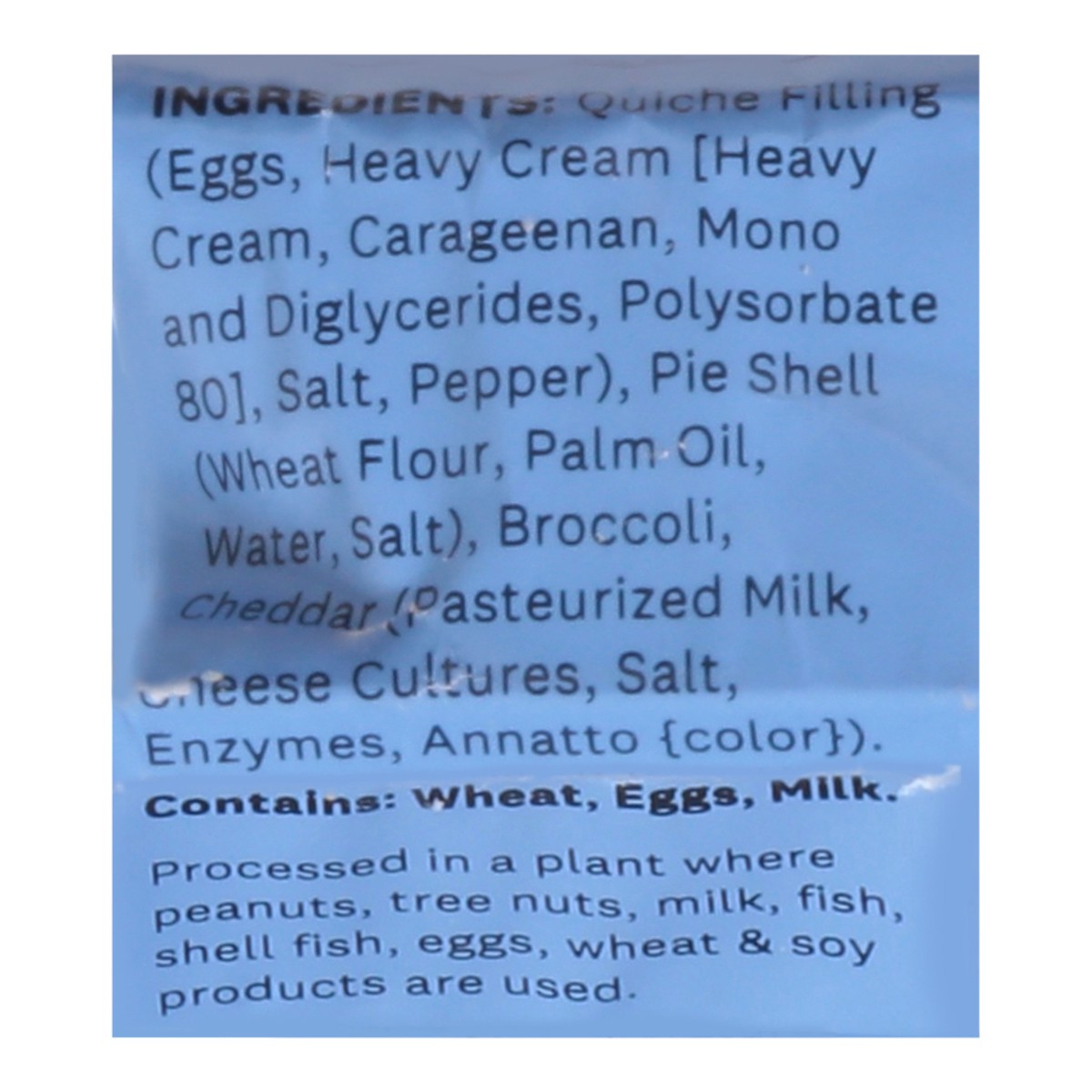 slide 3 of 13, Quiche Broccoli Cheddar - 28 OZ, 28 oz