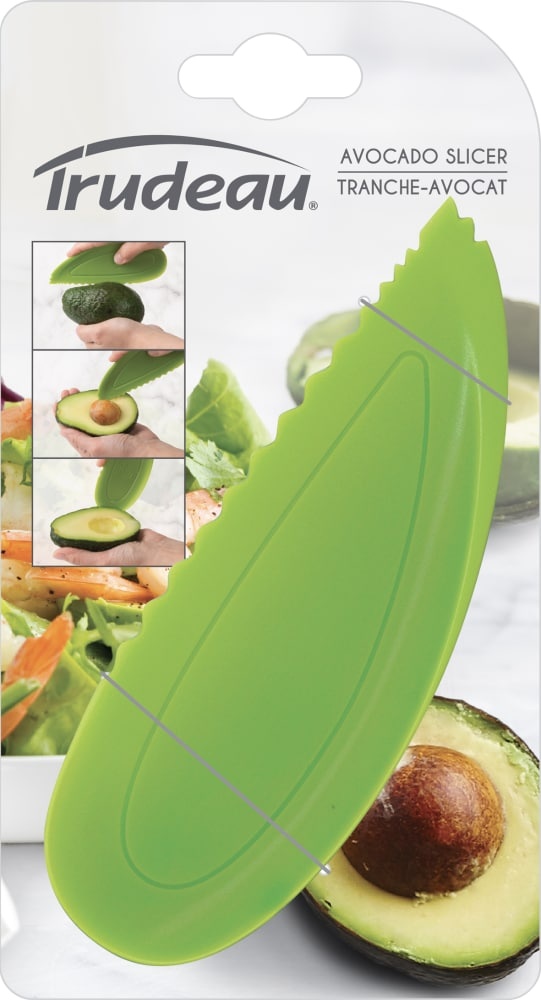 slide 1 of 1, Trudeau Avocado Slicer - Green, 1 ct