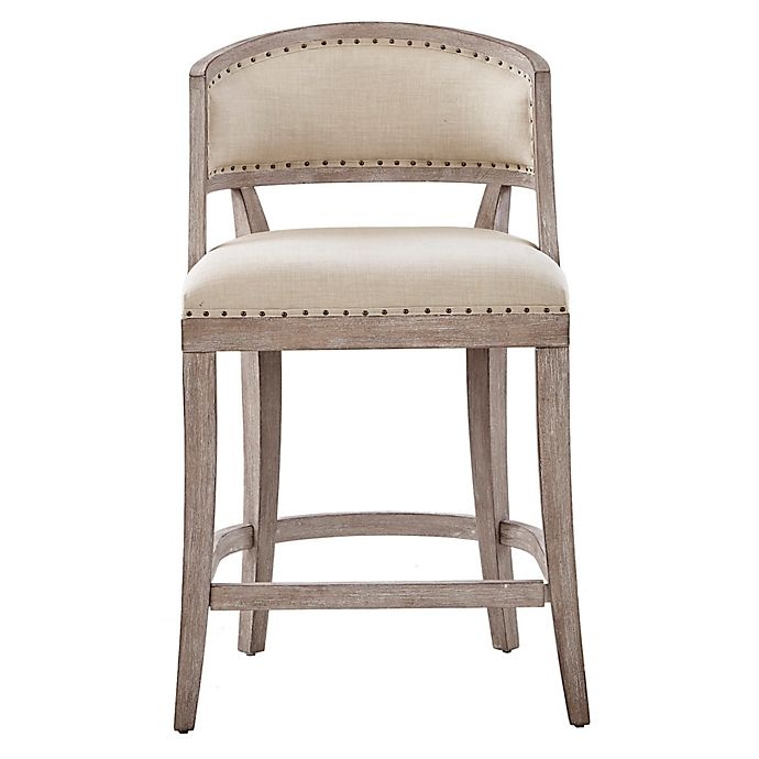 slide 6 of 9, Madison Park Tuscan Counter Stool - Natural, 1 ct