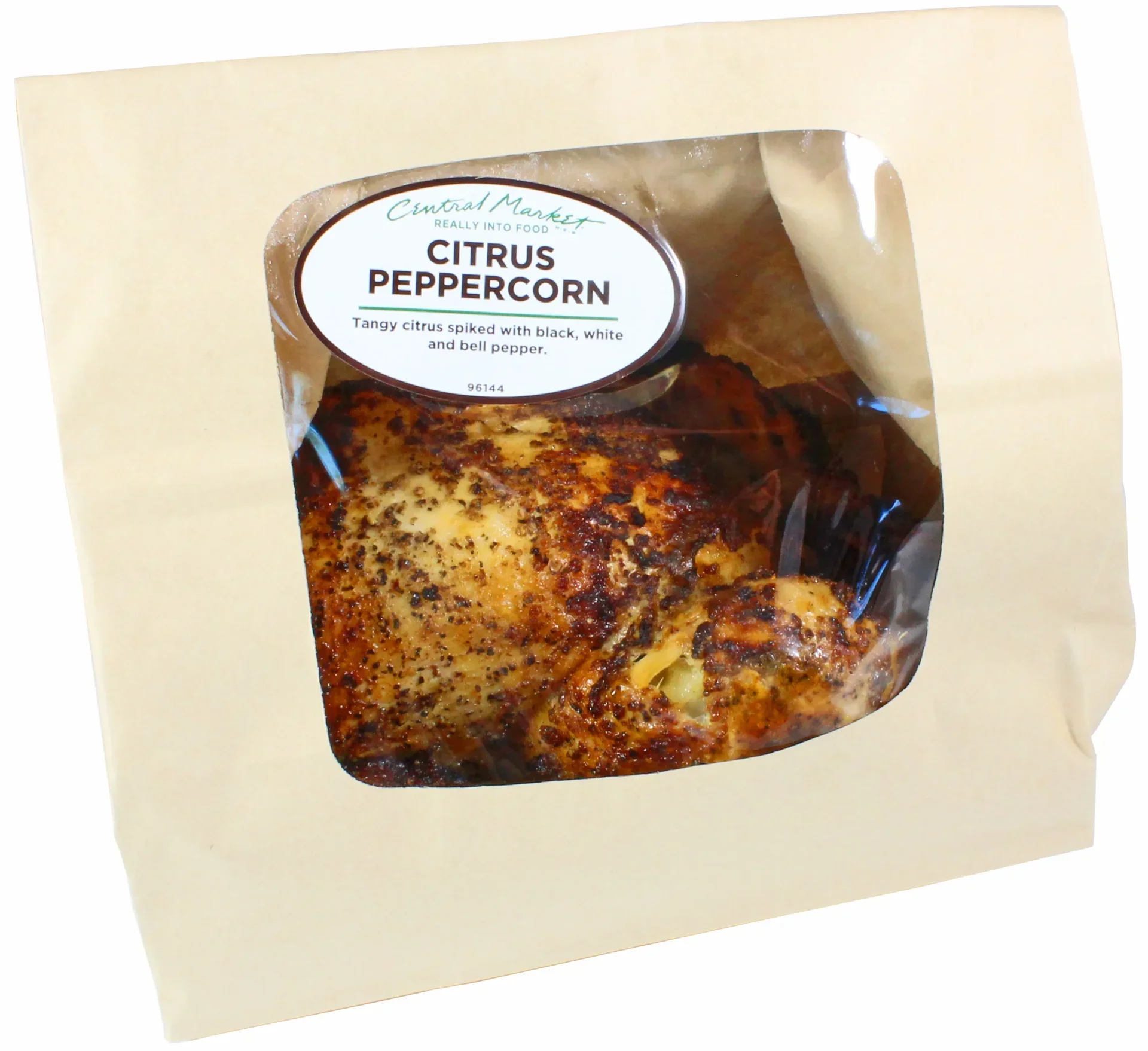 slide 1 of 1, Central Market Citrus Peppercorn Rotisserie Chicken, 1 ct