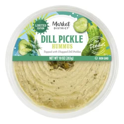 Market District Dill Pickle Hummus - 10 oz