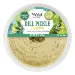 Market District Dill Pickle Hummus - 10 oz
