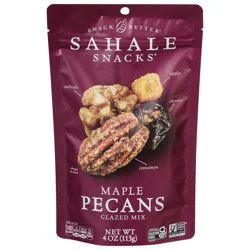 Sahale Snacks Maple Pecans Glazed Mix, 4 Ounces (Pack of 6)