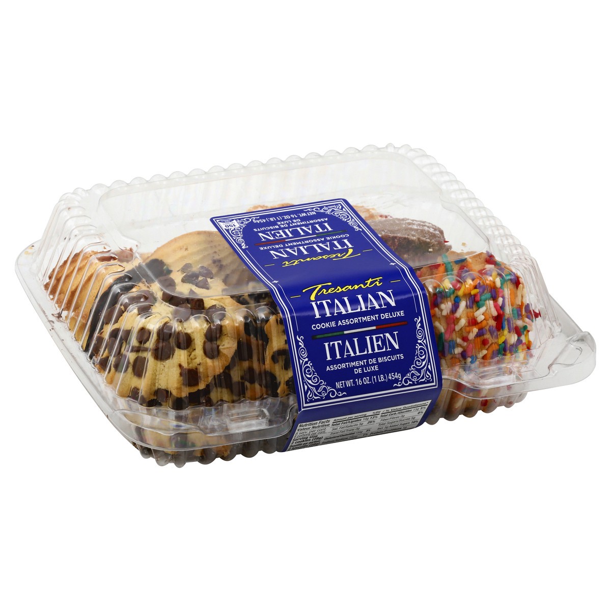 slide 2 of 9, Tresanti Italian Assortment Deluxe Cookies 16 oz, 16 oz