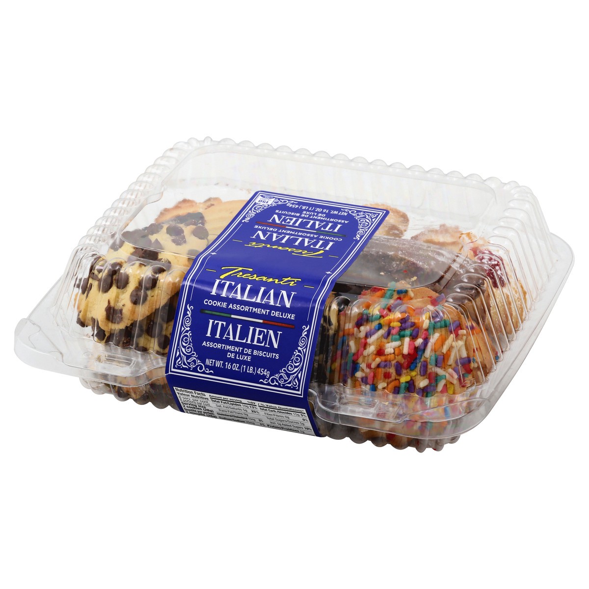 slide 3 of 9, Tresanti Italian Assortment Deluxe Cookies 16 oz, 16 oz