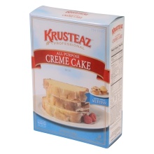 slide 1 of 1, Krusteaz Creme Cake & Muffin Base Mix, 80 oz