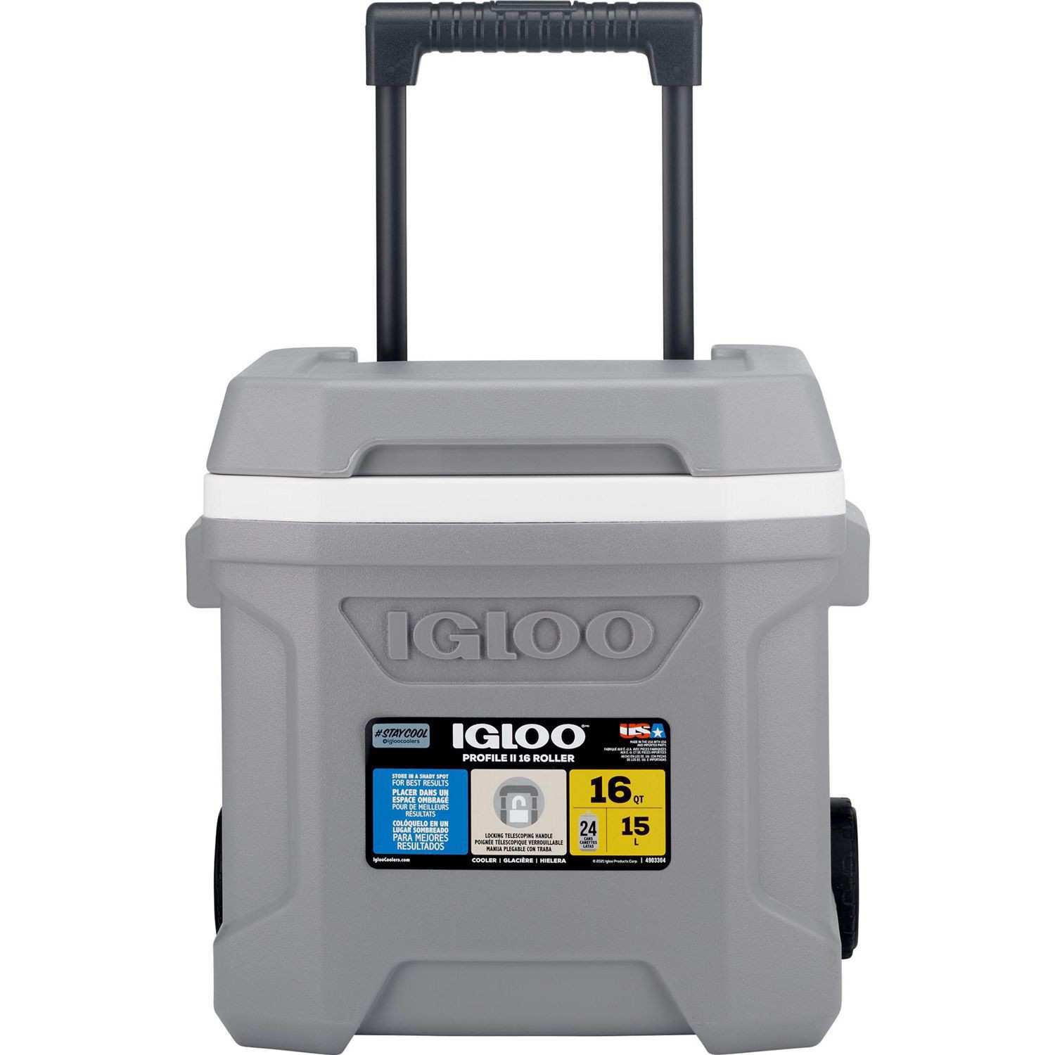 slide 6 of 6, Iglo 16qt Profle Ii Coolr Gray - EA, 1 ct