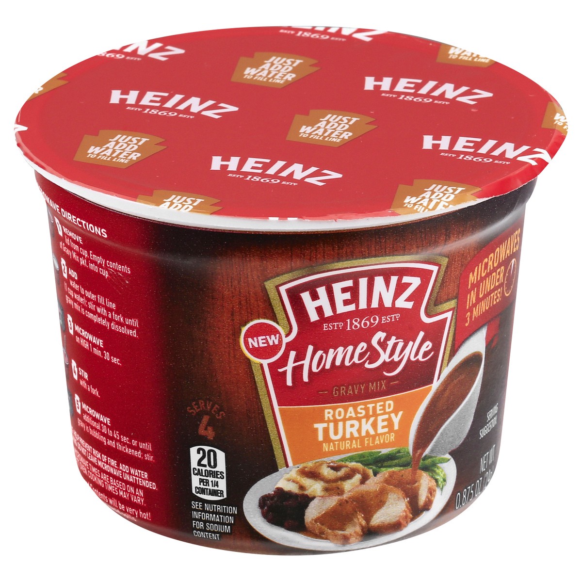 slide 7 of 10, Heinz Home Style Roasted Turkey Gravy Mix 0.875 oz, 0.88 oz