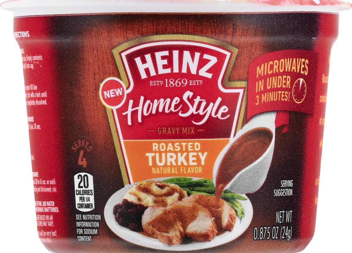 slide 1 of 10, Heinz Home Style Roasted Turkey Gravy Mix 0.875 oz, 0.88 oz