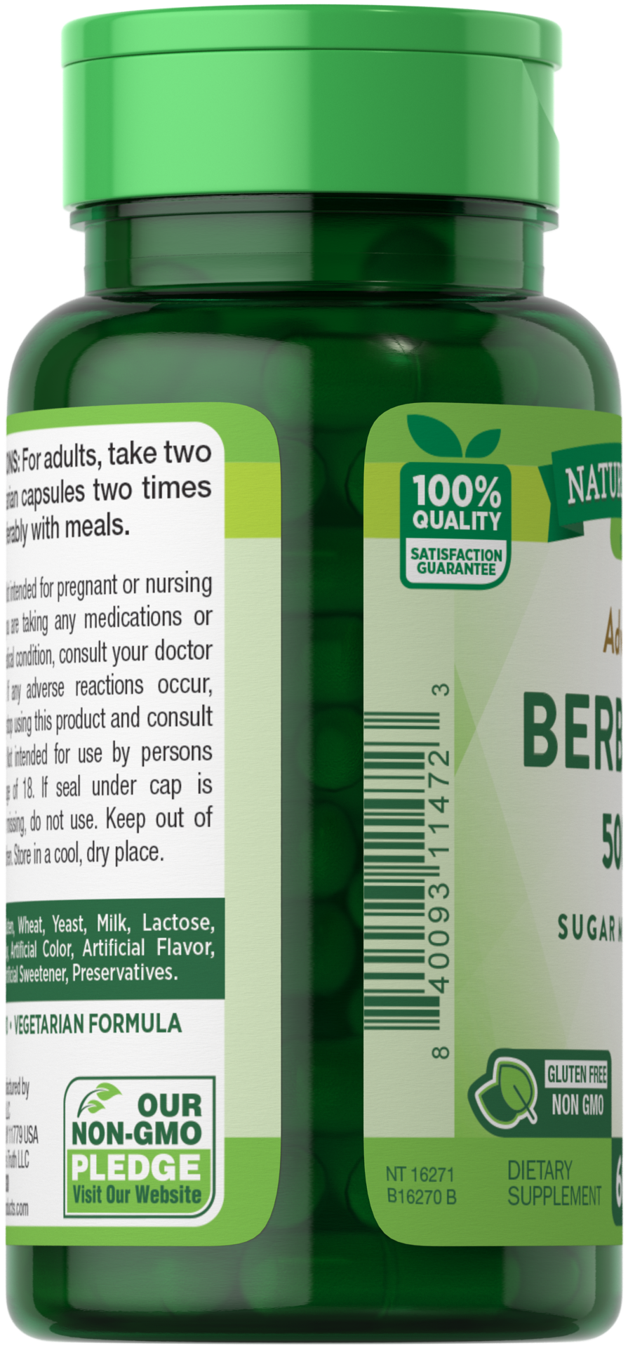 slide 2 of 4, Nature's Truth Nature''s Truth Berberine 60 Veggie Capsules, 60 ct