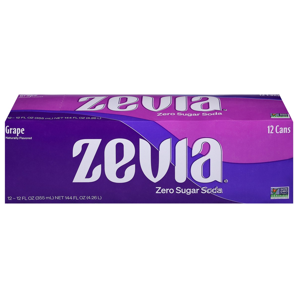 slide 1 of 22, Zevia Zero Calorie Grape Soda - 12 ct; 12 fl oz, 12 ct; 12 fl oz
