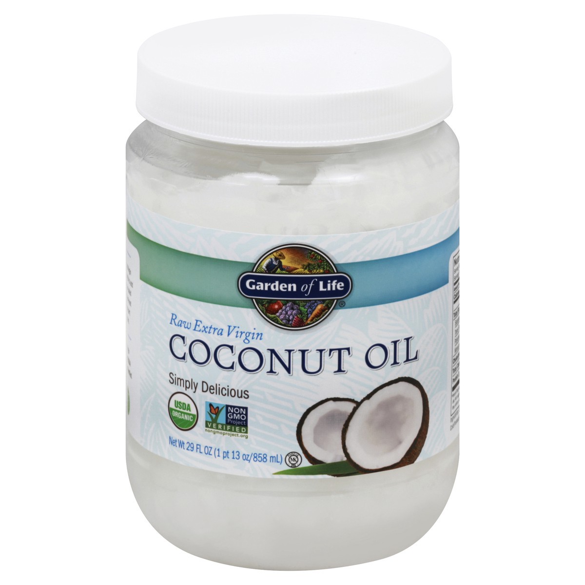 slide 3 of 3, Garden of Life Coconut Oil 29 oz, 29 oz