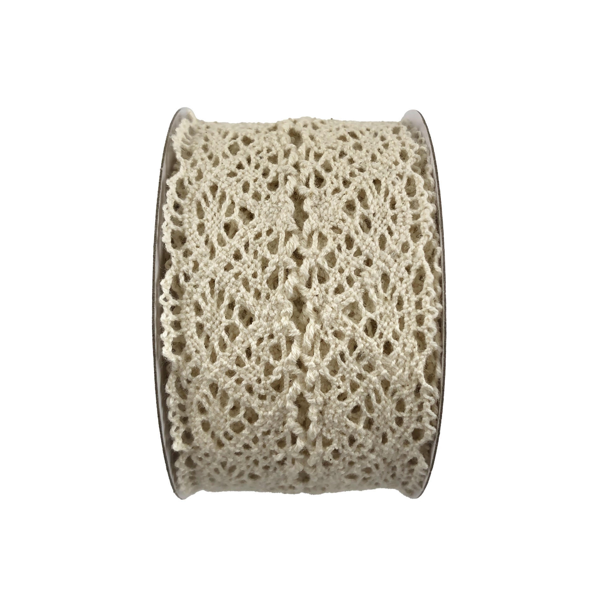 slide 3 of 4, 1.75" X 3yd. Lace Crochet Ribbon By Celebrate It, 1.75 in x 3 yd